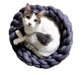 Pet Interest Knitted Pet Nest Grey