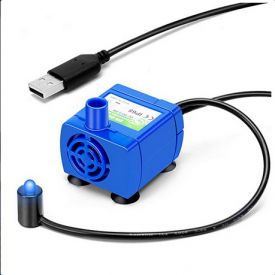 Pet Interest Water Pump With Led Light For Water Fountain