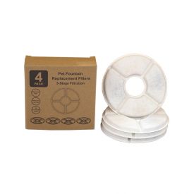 Pet Interest Filter For Waterfount 05582/05584/05585(pack Of 4)
