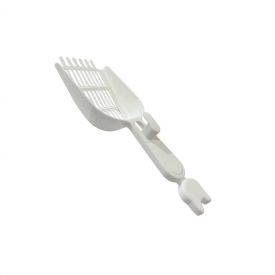 Pet Interest Scoop With Teeth White