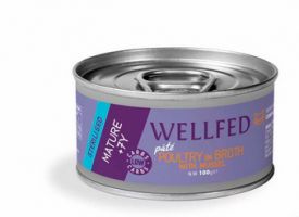 Wellfed Mature Sterilised Poultry & Mussel