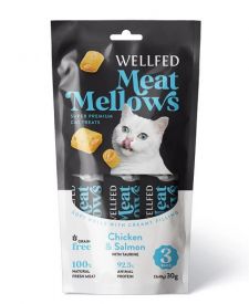 Wellfed Meat Mellows Chicken And Salmon