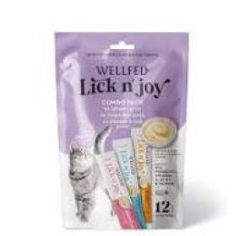 Wellfed Wellfed Lick N Joy Mix Tastes 12x14gr