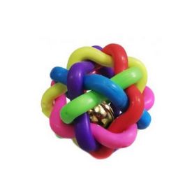 Pet Interest Rubber Ball With Bell