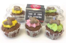 Barking Bakery - Bright Mini Iced Trios Woofins 