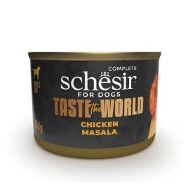 Schesir Taste The World Dog Chicken Masala Fillets In Broth