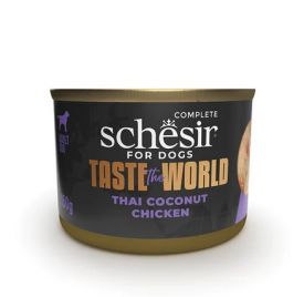 Schesir Taste The World Dog Thai Cocunut Chicken Fillets In Broth