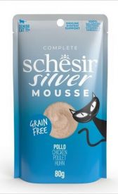 Schesir Cat Silver Chicken Mousse Pouch 