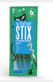 Schesir Cat Stix Tuna Cream Snacks