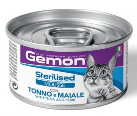 Gemon Cat Sterilized Adult Tuna And Pork Mousse