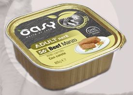Oasy Adult Wet Cat Pate Beef With Carrots