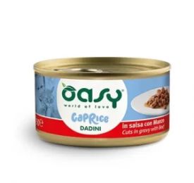 Oasy Wet Cat Caprice Cubes With Beef 