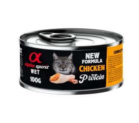 Alpha Spirit Adult Chicken Wet Cat Food