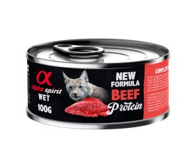 Alpha Spirit Adult Beef Wet Cat Food