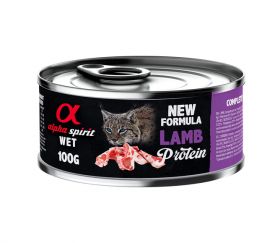 Alpha Spirit Adult Lamb Wet Cat Food