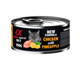 Alpha Spirit Chicken With Pineapple Adult Wet Cat Food
