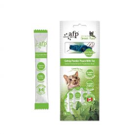Afp Green Rush Catnip Powder Pouch With Toy