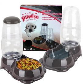 Pawise Gravity feeder & waterer