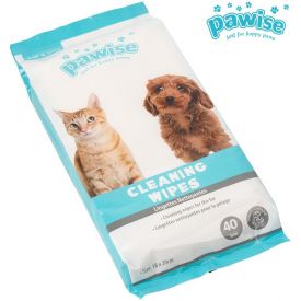 Pawise Cleaning Wipes Aloe Vera