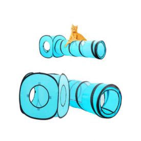 Pawise 2 In 1 Pop Up Play Tunnel & Cube