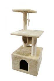 Pawise Cat Tree With Tunnel & Cave 