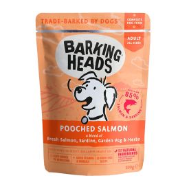 Barking Heads Canine Wet Pouch Pooched Salmon