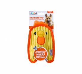 image of Outward Hound Invincible Chicky Yellow Dog Toy
