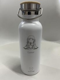 Baboo Bottle White Cocker