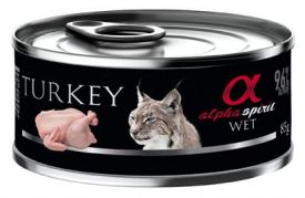 Alpha Spirit Wet Food For Cats With Turkey