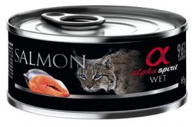 Alpha Spirit Wet Food For Cats With Salmon 