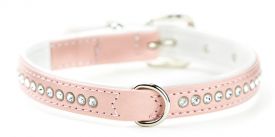 Nobby Crystal Collar With Swarovski Crystals Light Pink