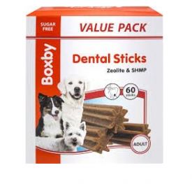 Boxby Dental Sticks Value Pack 60pcs