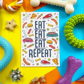 Edible Card Eat Eat Repeat!
