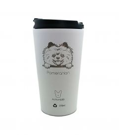 Coffee Thermos Pomeranian White