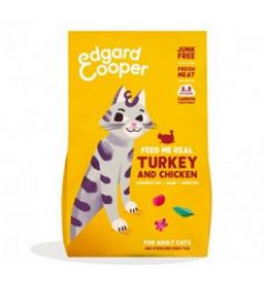 Edgard & Cooper Turkey And Chicken Dry Cat Food 