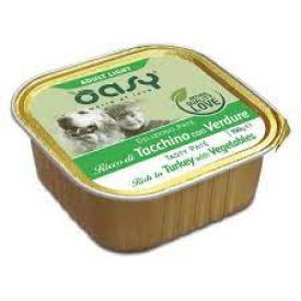 Oasy Dog Adult Light In Fat Tasty Patè - Turkey With Vegetables