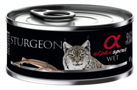 Alpha Spirit Wet Food For Esturion Cats With Strawberries