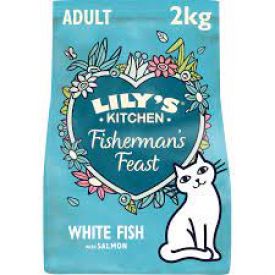 Lily's Kitchen Fisherman's Feast White Fish&salmon Food For Adult Cat