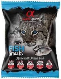 Alpha Spirit Fish Snacks For Cat 