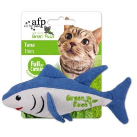 All For Paws Green Rush Cat Toy Tuna With Catnip
