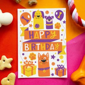 Edible Card Happy Birthday