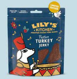  Lilys Kitchen- Festive Turkey Jerky 