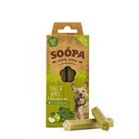 Soopa - Dental Sticks - Cabbage, Apple And Kelp Seaweed 100g