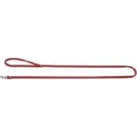 Hunter Leash Leather Nappa Petit Red 8mm X 140cm