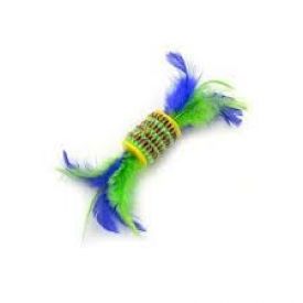 Nayeco Roller With Feather Cat Toy 