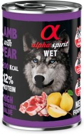 Alpha Spirit Wet Food Lamb & Pear