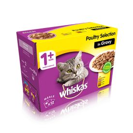 Whiskas Pouches Gravy Poultry 