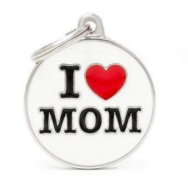 Myfamily I Love Mom Nametag