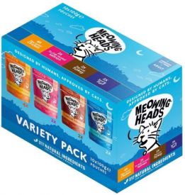 image of Meowing Heads Wet Cat Food: Multipack 10x100g