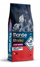 Monge Bwild Low Grain  Deer  All Breeds Puppy & Junior